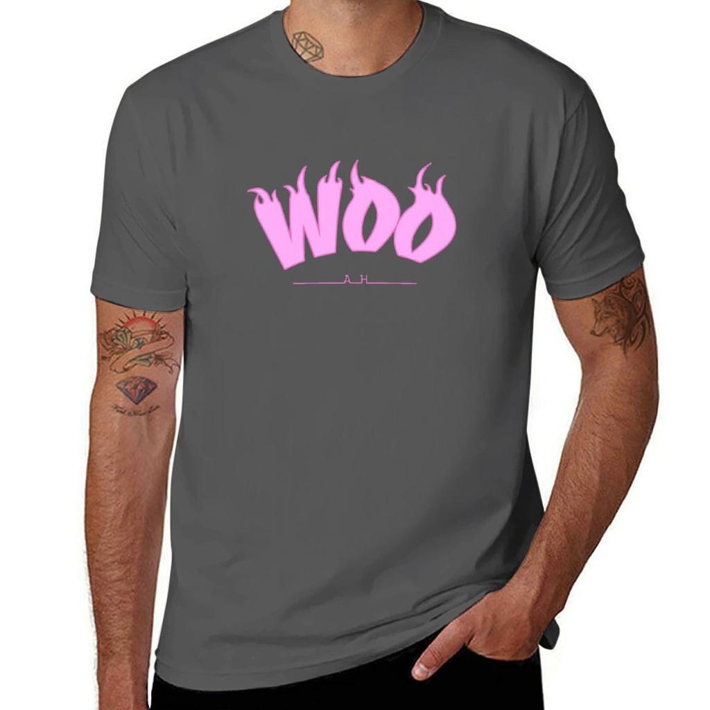 Woo Ah TShirt Work Daily Short Sleeve Top