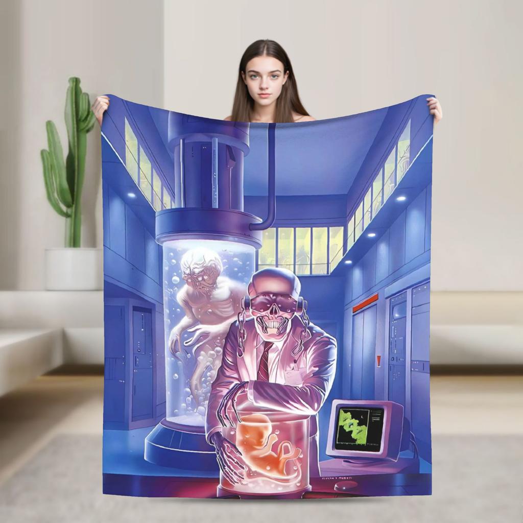 Megadeths Band Art Blanket Quality Warm Throw Blanket Autumn Boy Girl Couch Chair Print Bedspread