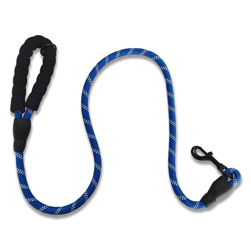 Dog Leash, Night-time Outdoor Glowing Dog Walking Leash, Explosion-proof, Shock-resistant, Wear-resistant Nylon Dog Leash