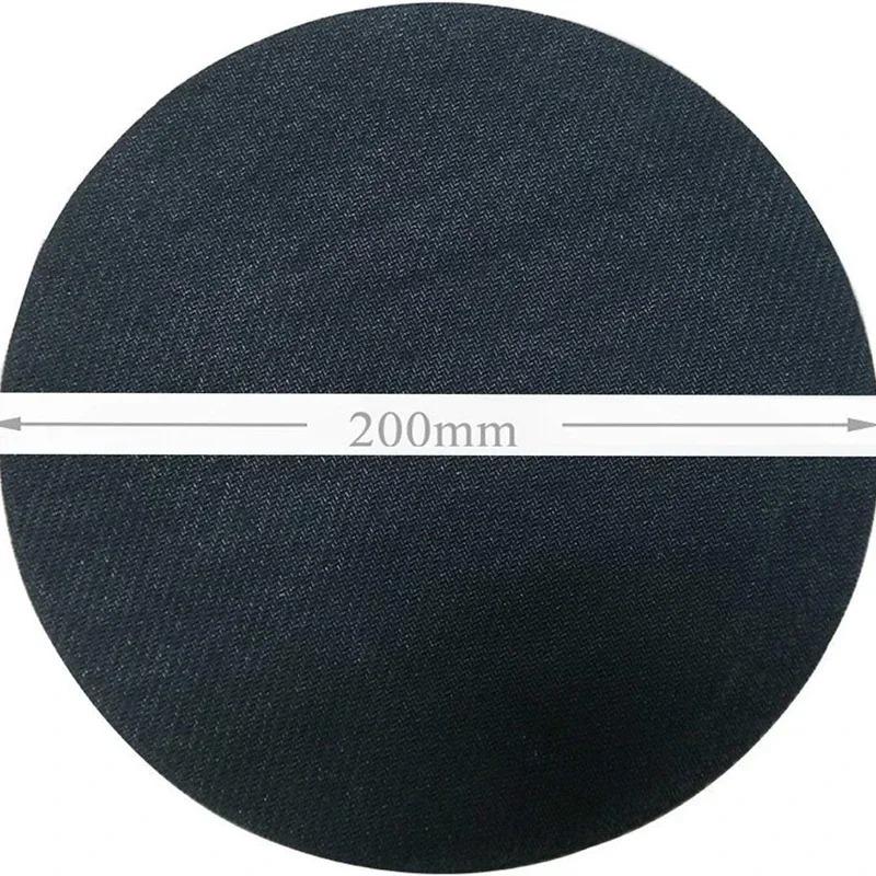 Round Game Mouse Pad Rubber Material Waterproof Wear-resistant Non-slip 20X20CM Retro Style Carpet Fine Mouse Pad Table Mat
