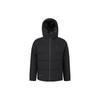 New FILA Down Jacket Men's Pitch Black A11M341904R-BK