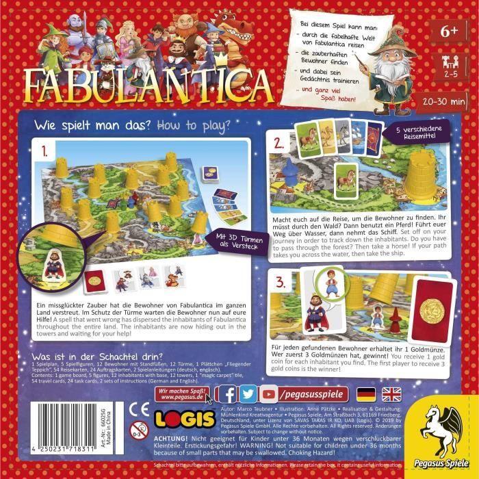 PEGASUS SPIELE 66025G JEU DE PLATEAU