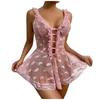 Women's Fashion Sexy Lace Printing Sling Underwear Nightdress