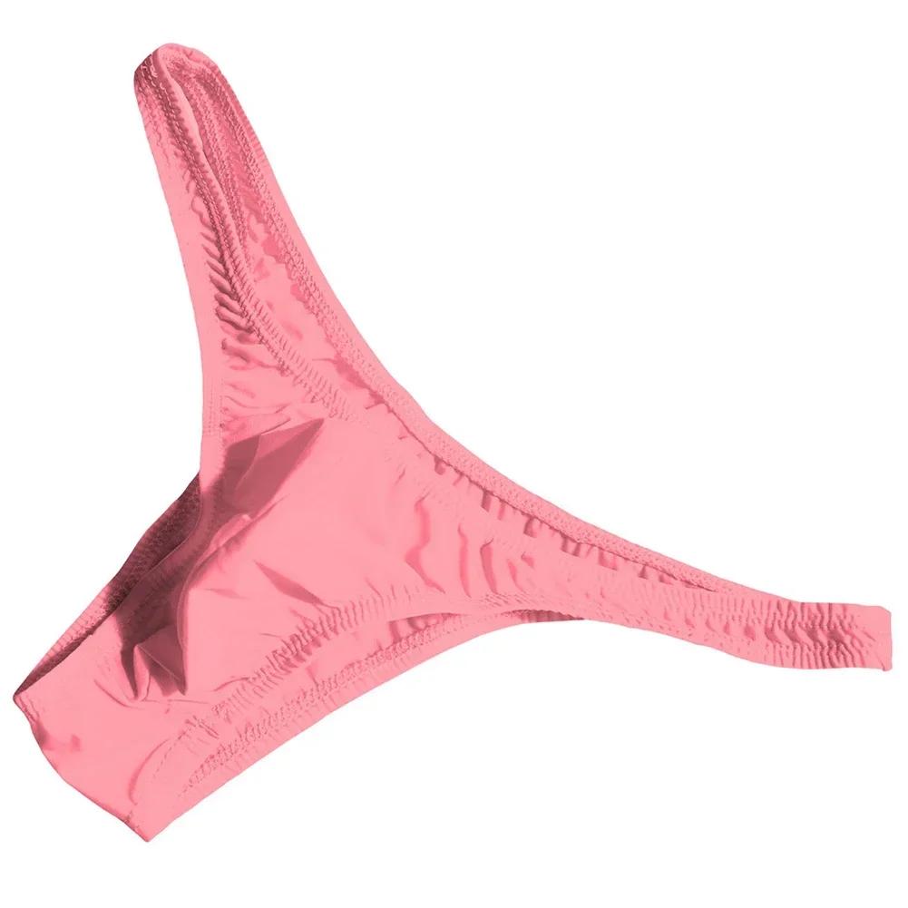 Sexy Briefs Men Underwear Pouch Bottoms Soft Trucks Homewear Thong Lingerie Fashion New Comfortable Summer