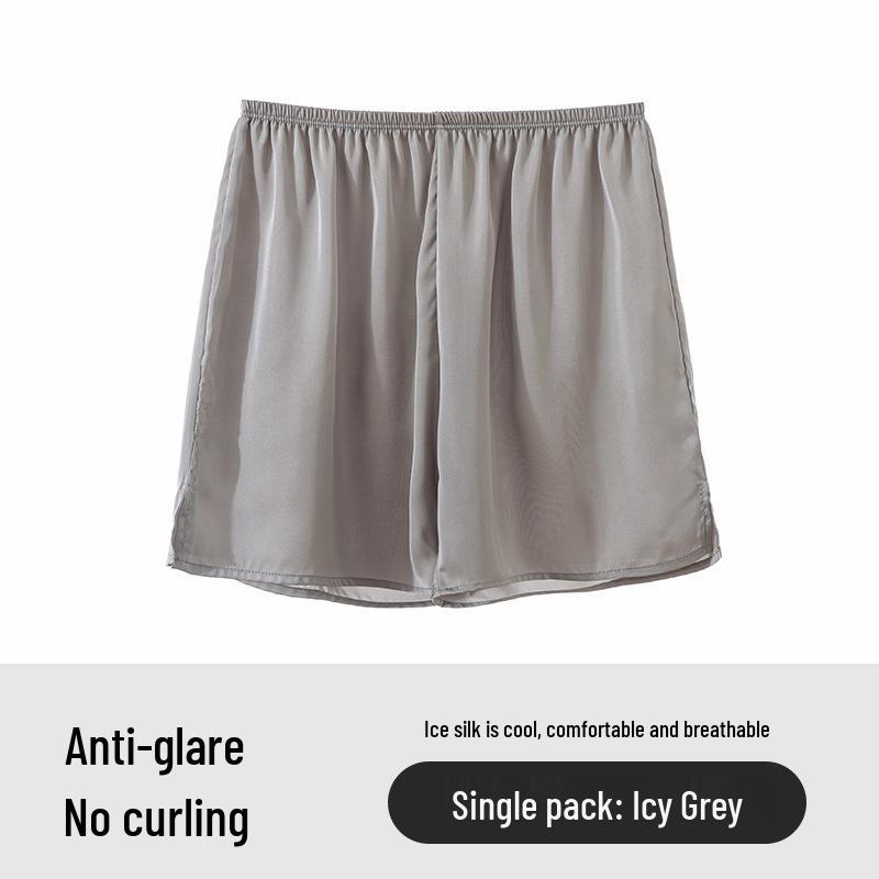 Women s Ice Silk Lace Safety Pants - Anti-Exposure, Summer Thin Style, White, 2026 New Collection. L (110-130 lbs)
