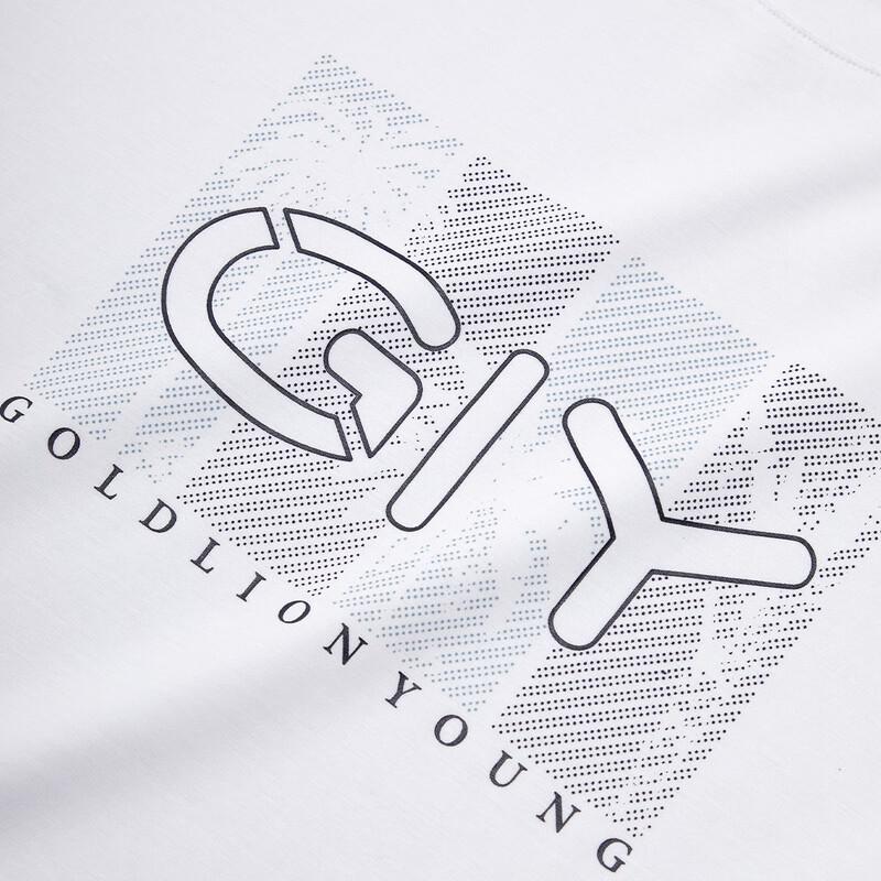 Goldlion Men's Casual Round Neck Short Sleeve T-Shirt