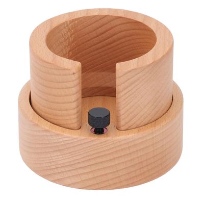 Coffee Portafilter Stand Anti Slip Fine Craftsmanship Wooden Coffee Tamper Holder for Multiple