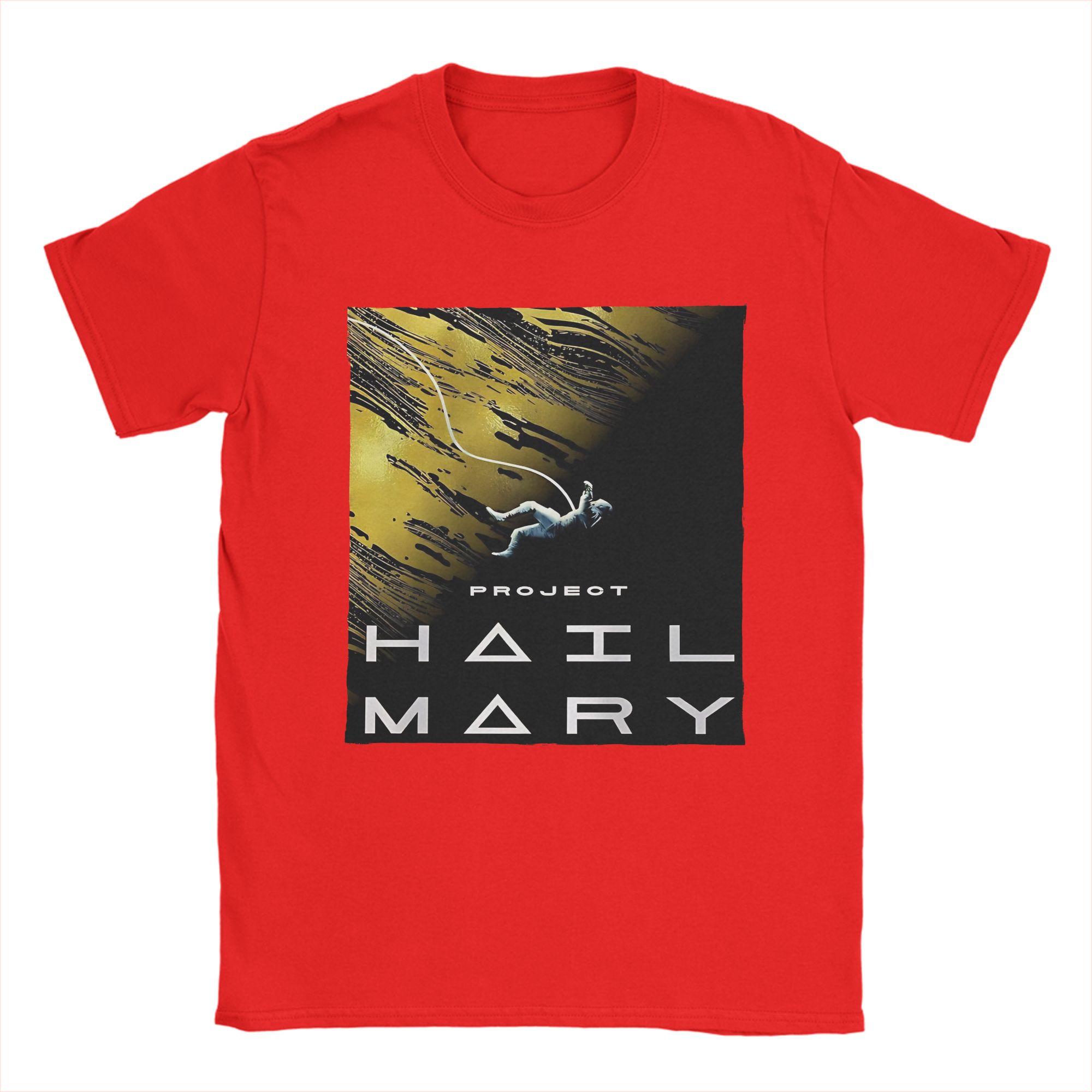 

Project Hail Mary TShirts Unisex Sci Fi Fan Art Novelty 100 Cotton Tee Shirt Crewneck Short Sleeve T Shirt Birthday Gift Clothes S