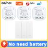 Battery-free, Waterproof, Self-powered Smart Switch; Wireless and Adhesive, Remote Control for Easy Household Use.