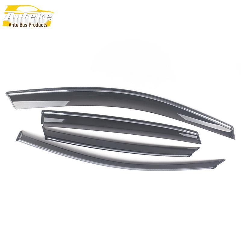 Rear Rain Deflector with Bright Strip for 19 Sagitar Models - Sun Visor Decorative Exterior Accessory