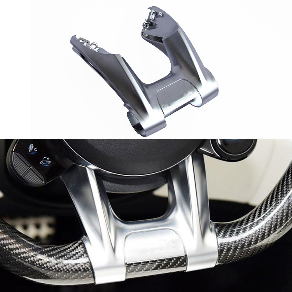 Auto Lenkrad Untere Trim Abdeckung Dekoration Carbon Fiber ABS 3-Speichen Ersatz Für Mercedes-Benz CAE Klasse