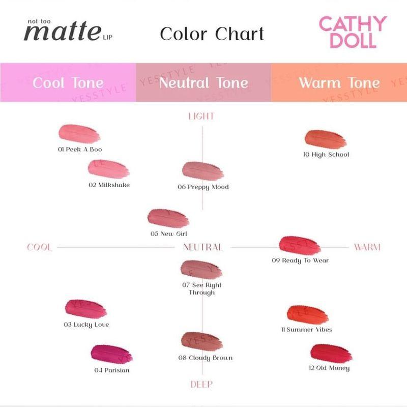 Cathy Doll - Not Too Matte Lip