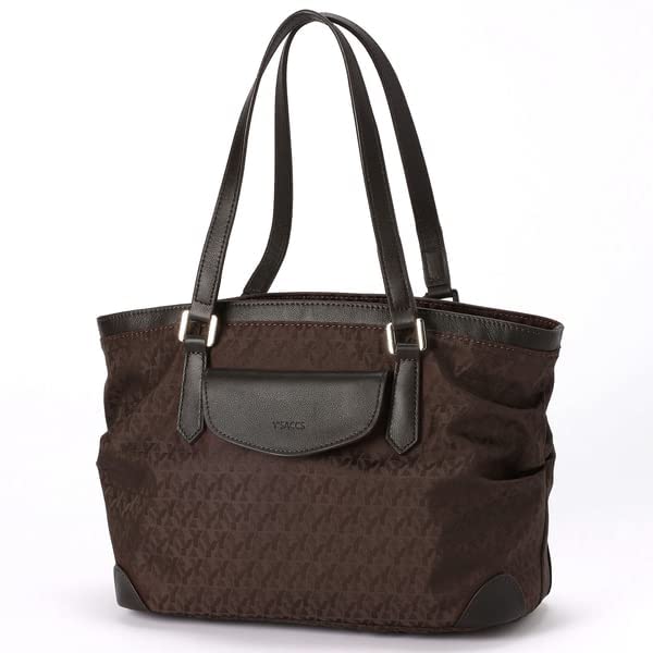 Tote Monogram X Cow Mini Beige [Isaac] Bag, Leather, 2-way Tote, Women's, (26)