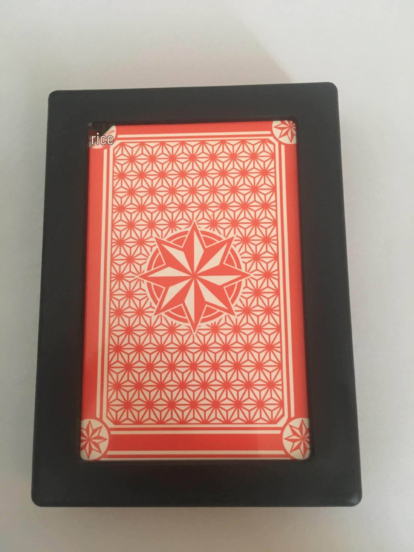 Invisible Poker Card Disappearing Magic Box