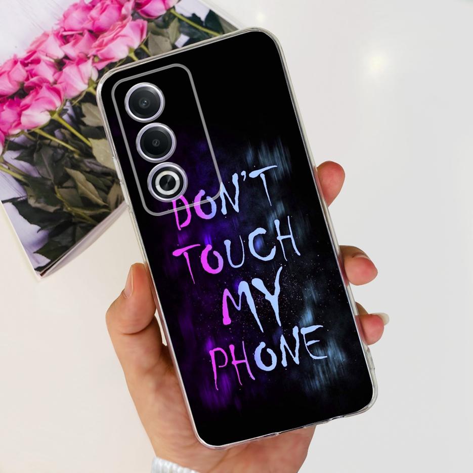 For Oppo A80 5G Case CPH2639 Cute Painted Cover Clear Silicone Soft TPU Phone Case For Oppo A3 Pro A3pro 5G OppoA80 Shell Bumper