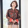 Elegant Chinese Style Button-Up Jacket for Women