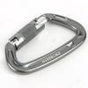 Aluminium Alloy 25KN Safety Rescue Carabiner D Buckle for Outdoor Rock Climbing