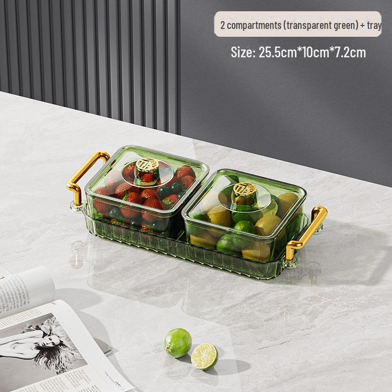 Nordic Light Luxury Fruit & Snack Platter for Living Room