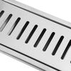 Large   Stainless Steel Rectangle Shower Floor Drain Bathroom Drainage Gully(mid Drainage)