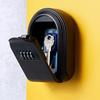 Combination Lock Key Box Home Office Garage Apartment Entrance Wall Mount Large Capacity 4 Digits Resettable Code House Key Lockbox