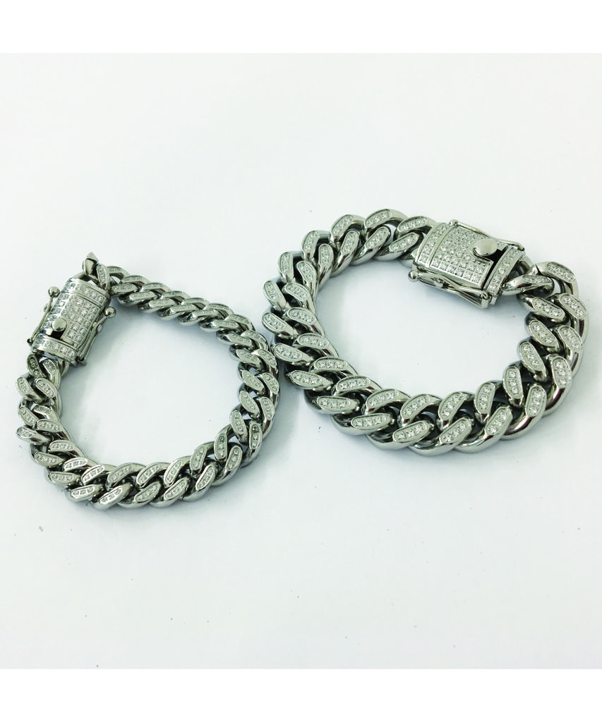 Sexto [Surgical Steel][Bracelet] Dc Bracelet Silver