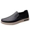 Fashion Casual Men's Leather Shoes Classic Gentleman Quality Style Office and Driving Outdoor Leisure Walking Comfortable Office Shoes