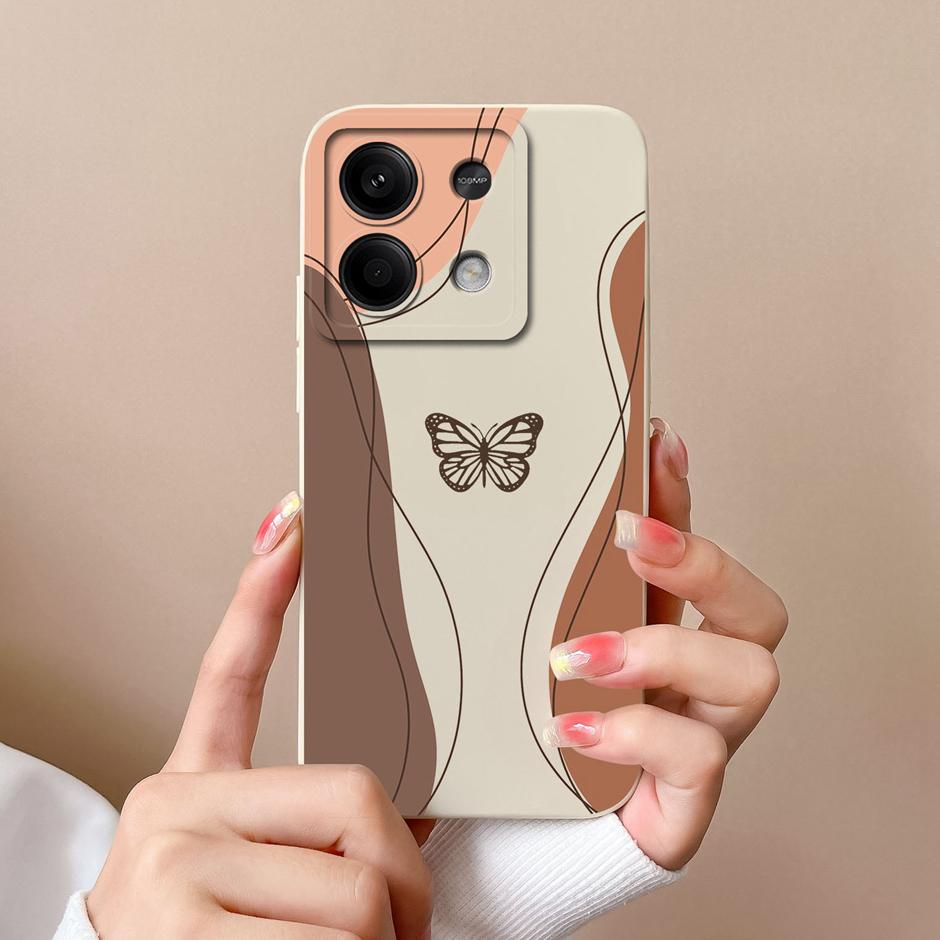 For Xiaomi Redmi Note 13 Pro Plus 5G Case Sweet Girls Cartoons Matte Silicone Coque For Redmi Note13 Pro+ 5G New Design Funda