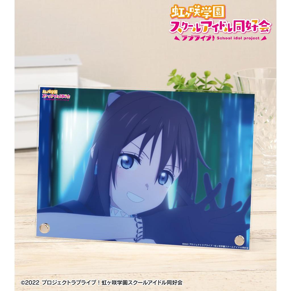 Love Live Nijigasaki High School Idol Club Solitude Rain Scene A5 Acrylic Panel
