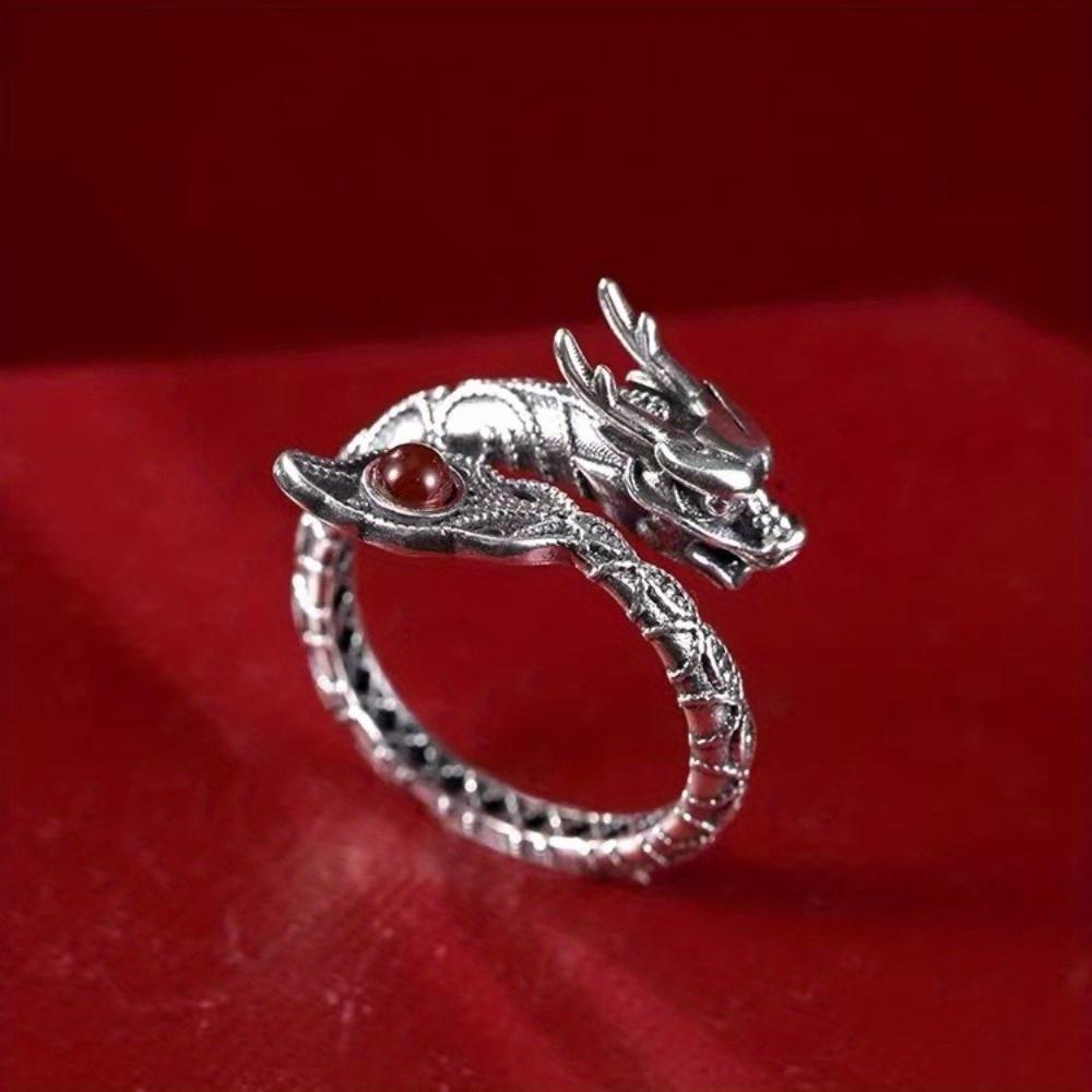 Divine Dragon Tail Ring Female, Niche Design Tail Ring, Personalized High-end Ring, Versatile Jewelry with Temperament.