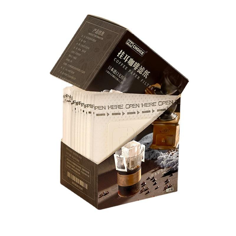 1 stk Hengende Øre Filterpose Kaffefilterpose Håndbrygget Kaffefilterpapir Hengende Øre Kaffepose Dryppkaffe Innerpose