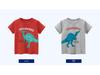 2025 Summer Kids' Korean Dinosaur Cartoon T-shirt - Short Sleeve Boys' Baby Clothing