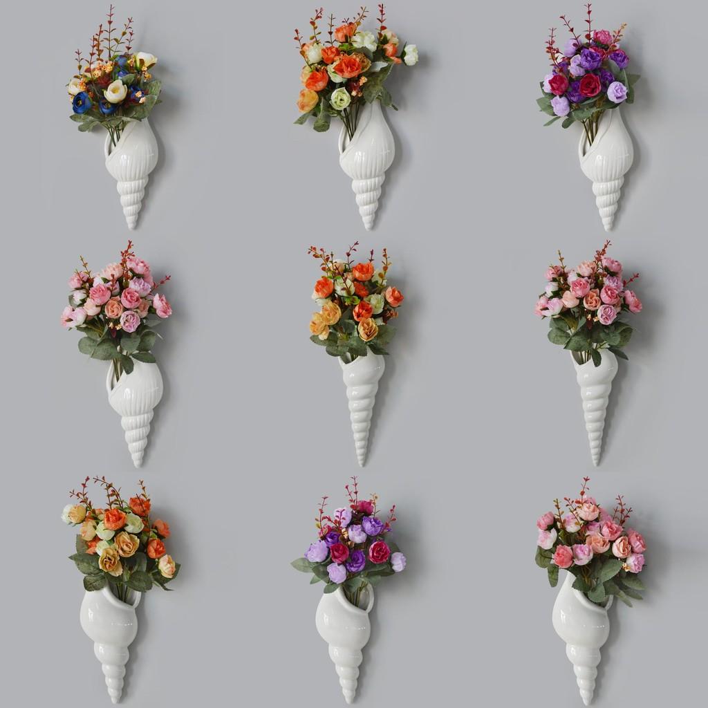 Shell Contemporary Wall Vase For Home Decor To Enhance Interiors Minimalist