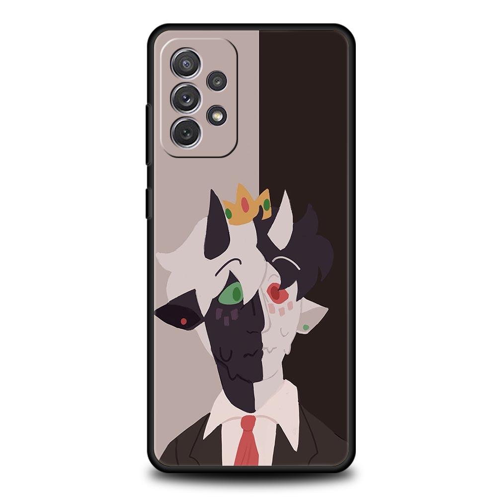 Lustige Ranboo Dream SMP Telefonhülle für Samsung Galaxy A13 A51 A71 A21S A12 A11 A31 A41 A23 A53 A73 A52 A32 5G A03S A01 Soft Cover