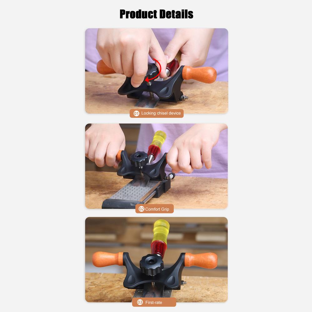 Professional Honing Guide for Wood Chisel Set and Hand Planer Chisel Sharpening Jig Blade Sharpener