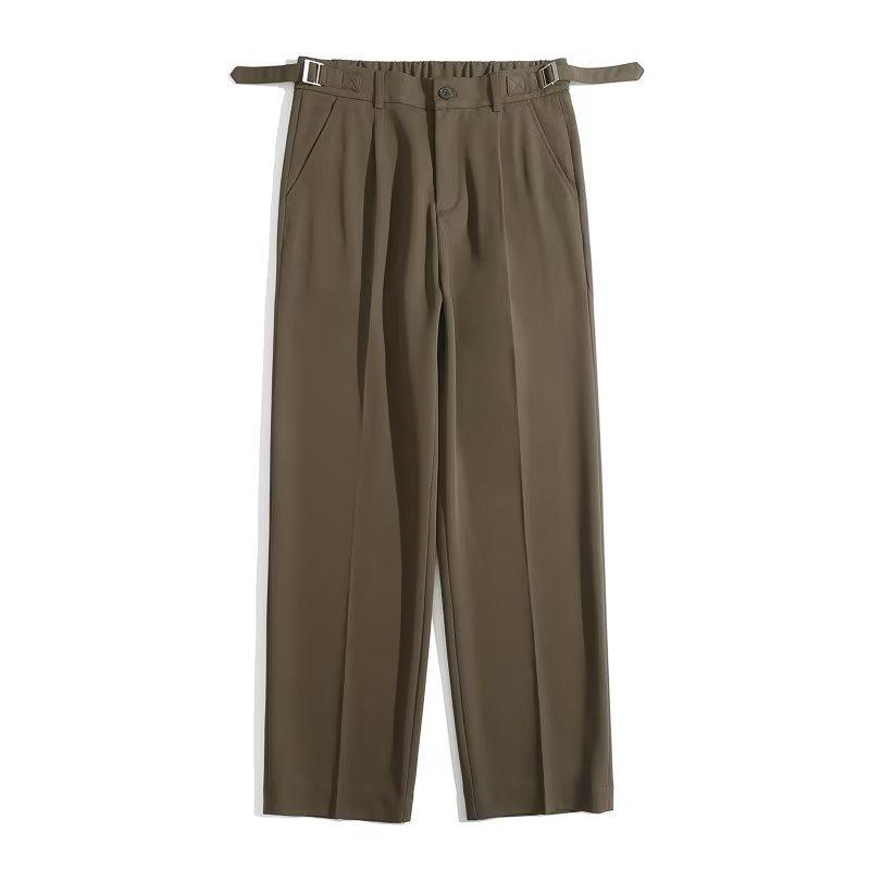 Neapolitan Style Wide-Leg Western Pants in Sophisticated Brown