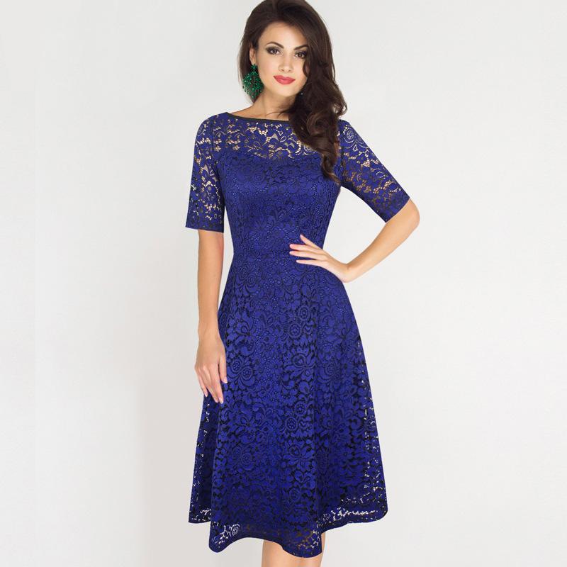 2024 European & American Off-Shoulder Lace Pencil Skirt Dress for Women