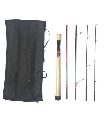 7ft Spinning Pack Rute 5-teilig Mobile Rute 7ft Spinnrute Leichte Reiserute 5-teilig Bassrute Seebarschrute Forellenrute Mobile Rute Rock Fish Mountain