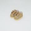 EXO 20CM Cotton Doll Shoes: Leather Shoes for Dali Li 6-Point BJD, Size 4.8x2.8CM