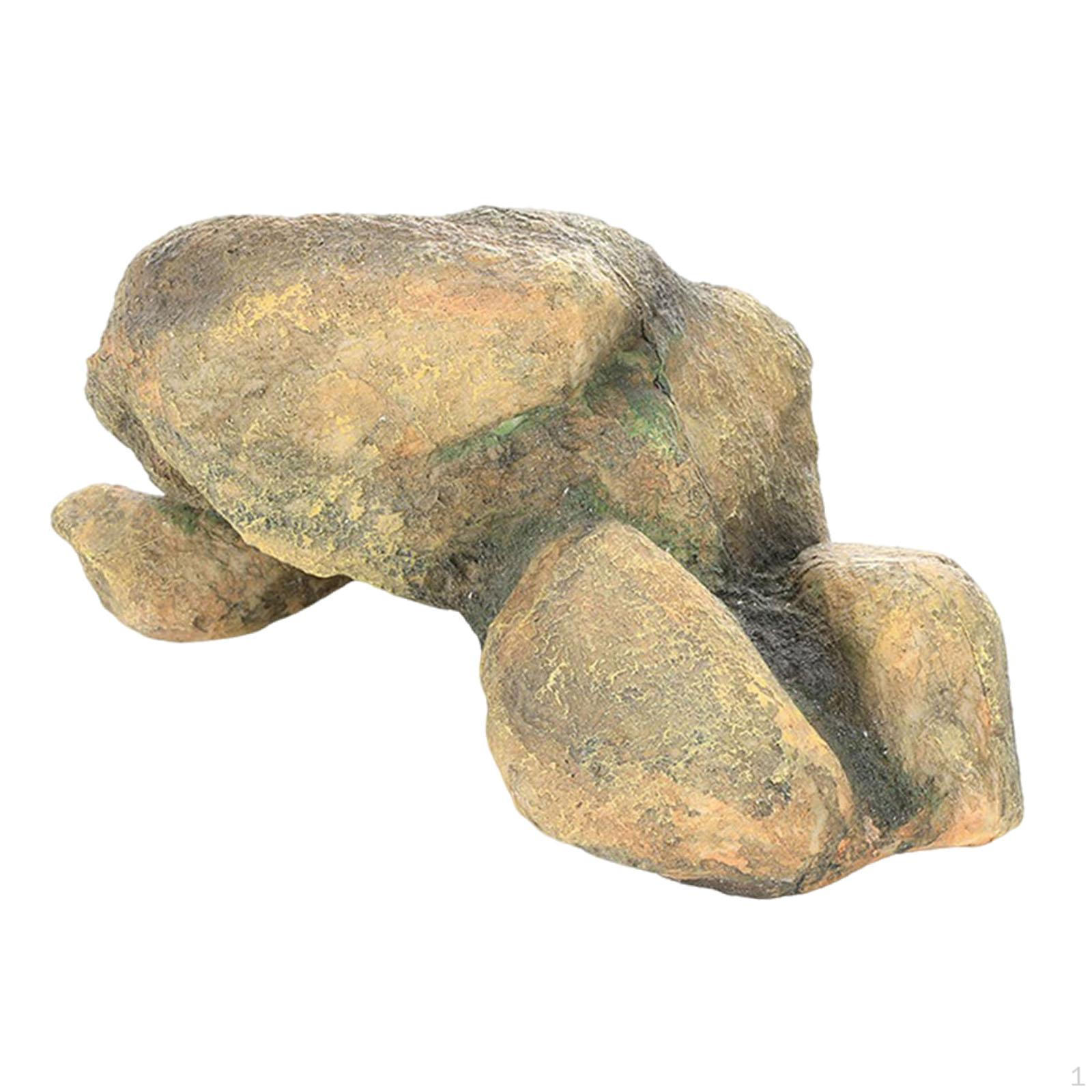 

Искусственный декоративный камень, смоляные миниатюры, для сада, заднего двора, аквариума, улицы 23x16x10cm