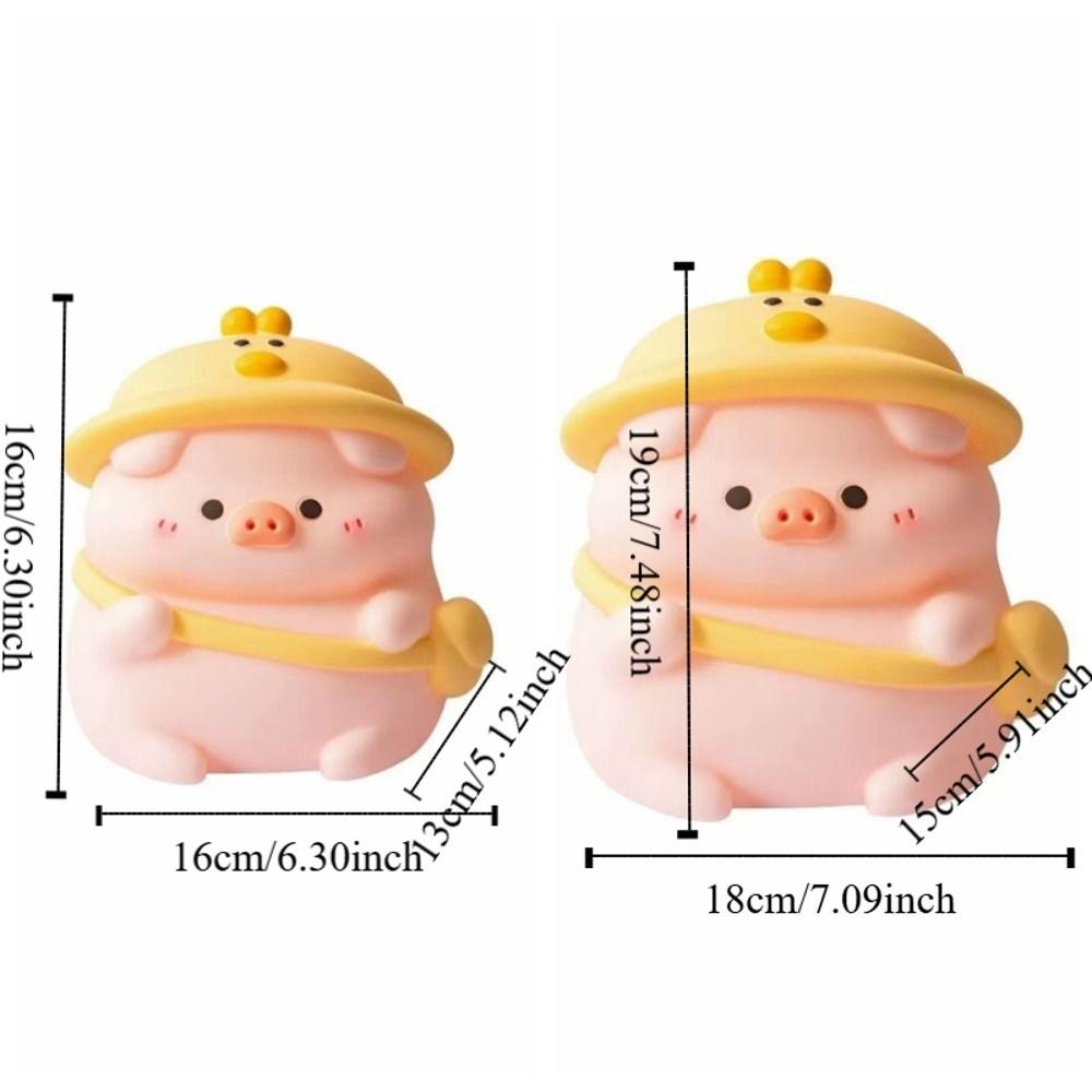 Spardose mit großer Kapazität, Cartoon-Schwein, sturzfest, Sparbox, Spardosen, Kindergebrauch