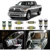 12 Piece White Interior LED Lights Kit for Dodge Ram 2009 2010 2011 2012 2013 2014 2015 2016 2017 2018 Super Bright 6000K Interior LED Light Bulbs