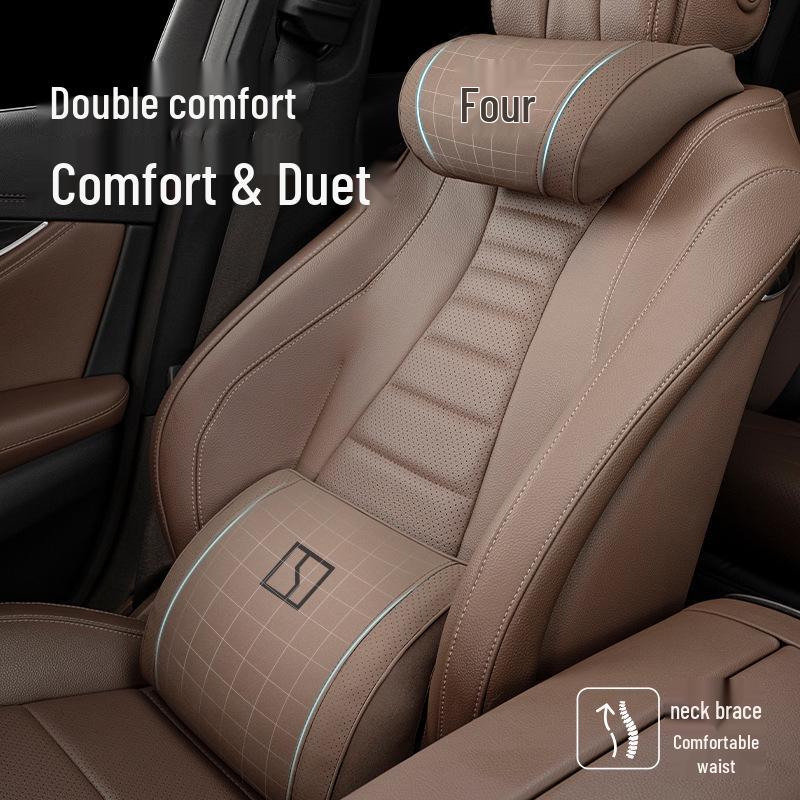 Compatible with Jike 7X/009/007/007GT/MIX: Headrests, Lumbar Supports, Car Seats, and Neck Protectors.