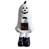 Halloweenská figurka ducha Roztomilá malá bílá soška ducha Stolní ozdoby ducha Pryskyřičné řemesla pro vnitřní venkovní verandu Domácí stolní dekorace