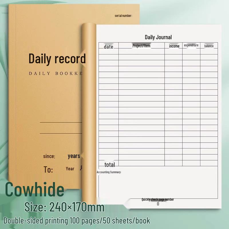 

Multifunctional Accounting Planner: Yearly Register with Cash Flow & Sales Notebook