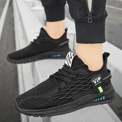 Fashion Men's Running Shoes Comfortable Sports Shoes High Quality Lightweight Athletic Train Sneakers Lace Up Breathable Sneakers 39-44