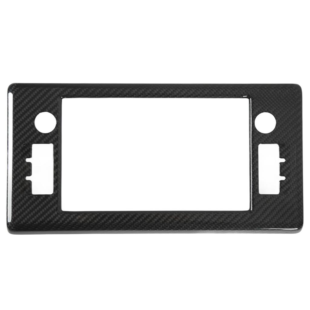 Konsolen-Navigationsblende Kohlefaser-Material Multimedia-Randdekoration Ersatz für Subaru BRZ 2022+