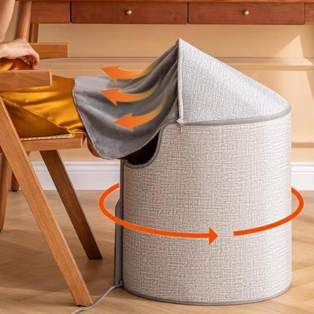 Under Desk Leg Foot Knee Heater with Blanket 5 Settings Water Proof Electric Portable Space Heater Foot Warmer with Timer for  