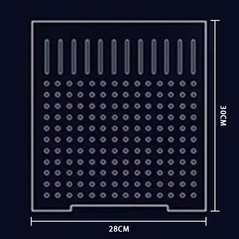 Fish Tank Isolation Board Microporous Transparent Acrylic Fry Partition Aquarium Grid Portable Divider Separation Tank Supplies