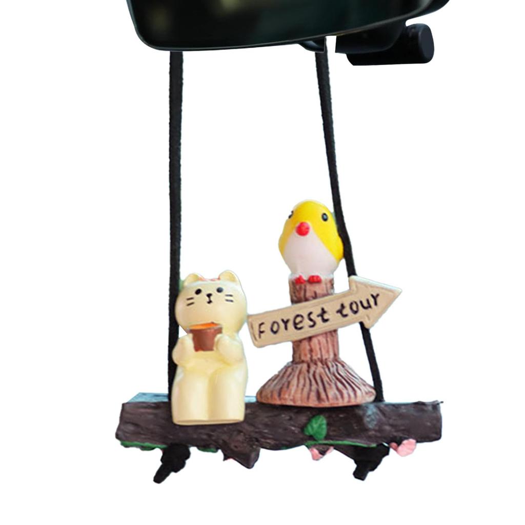 Cute Cat Car Decoration, Cute Cat Cartoon Design Car Decoration - Cat Car Ornament