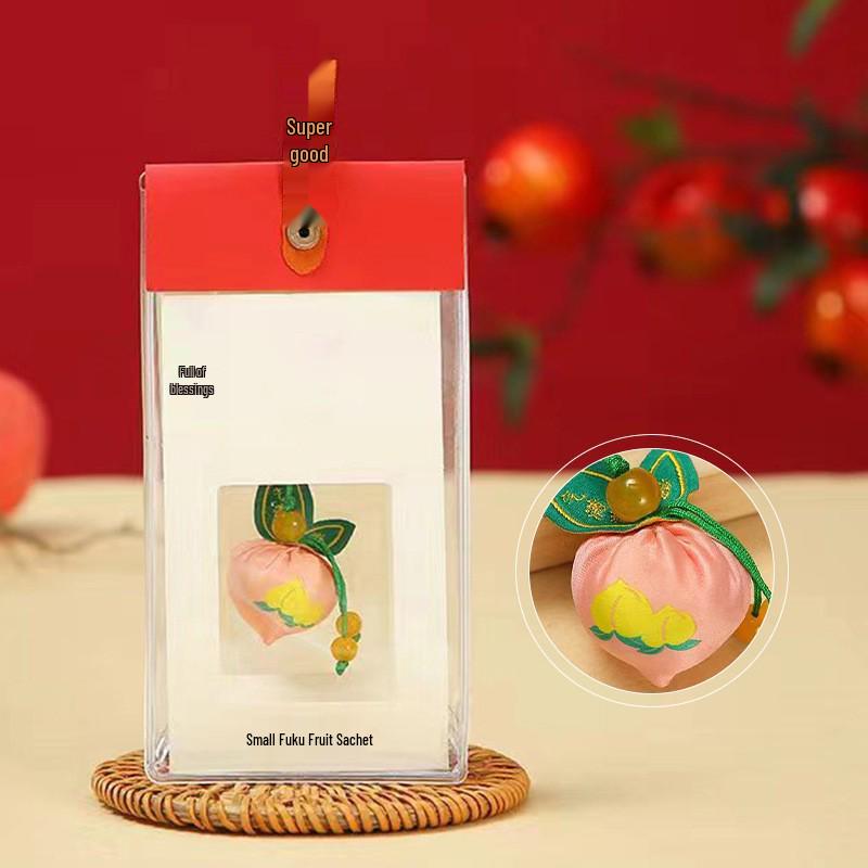2026 Dragon Boat Festival Mugwort Fan Pendant & Indoor Sachet Bells for Door Handle and Decoration